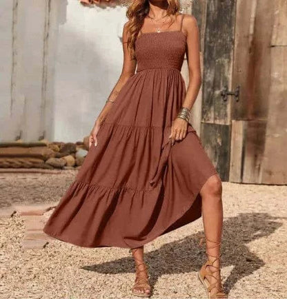Multi-Layer Chiffon Swing Dress - Di Supremo