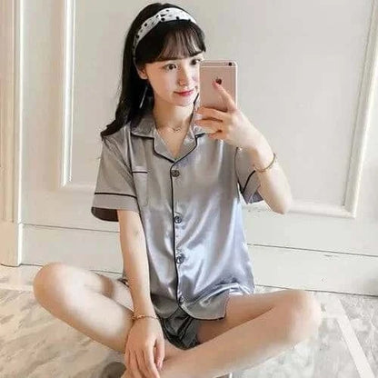 Women Silk Satin Pajamas - Di Supremo