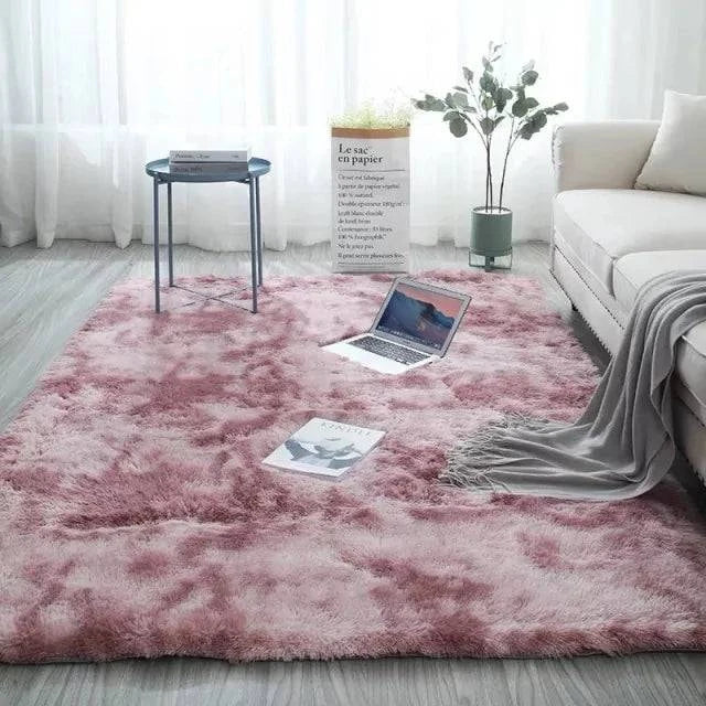 soft fluffy plush carpet