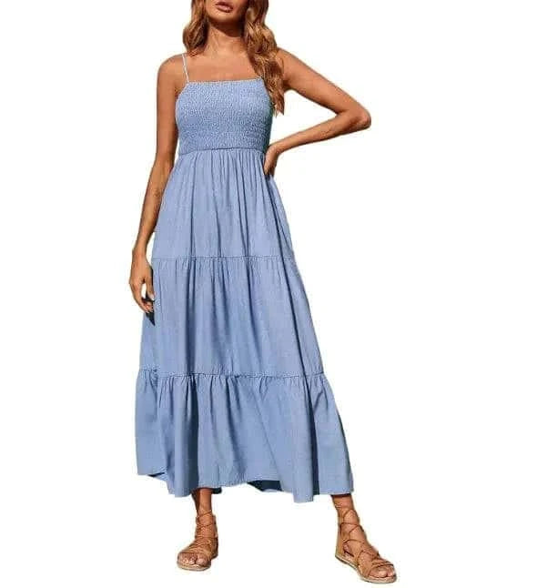 Multi-Layer Chiffon Swing Dress - Di Supremo