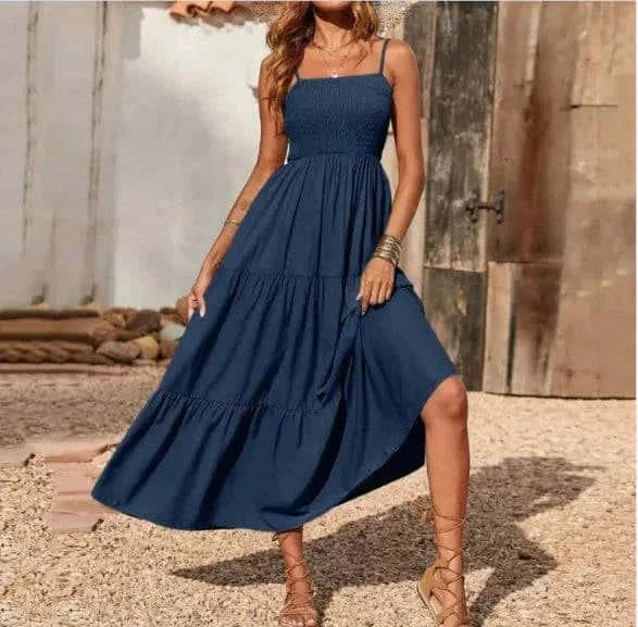 multi-layer chiffon swing dress - di supremo