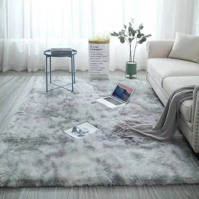 soft fluffy plush carpet