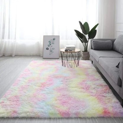 Colorful Shaggy Soft Fluffy Plush Carpet - Di Supremo