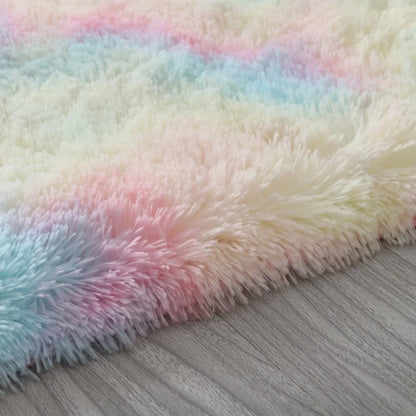 Colorful Shaggy Soft Fluffy Plush Carpet - Di Supremo