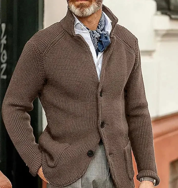 Men's Knitted Coat - Di Supremo