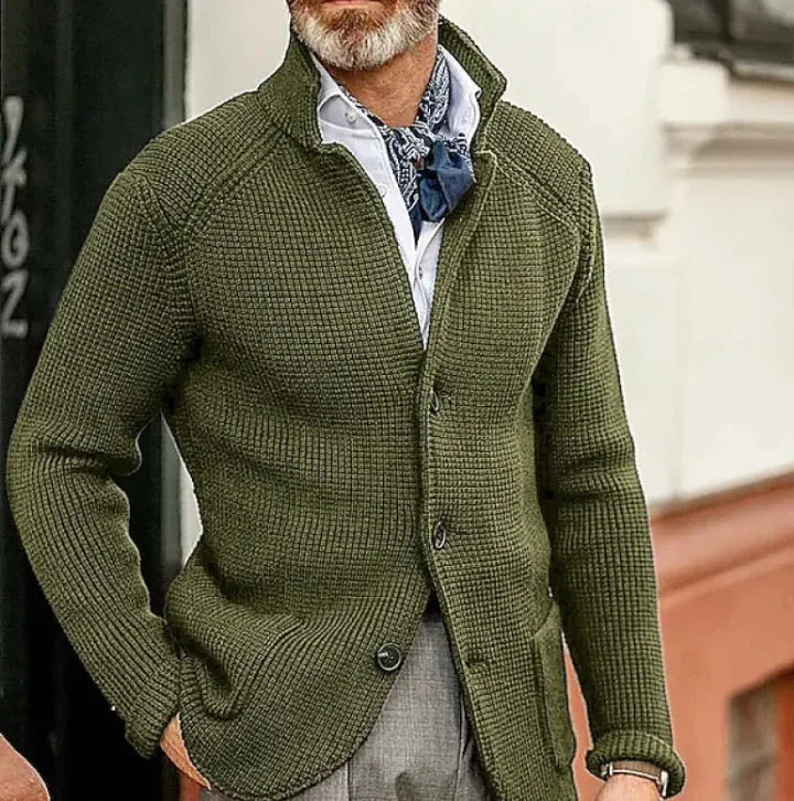 Men's Knitted Coat - Di Supremo