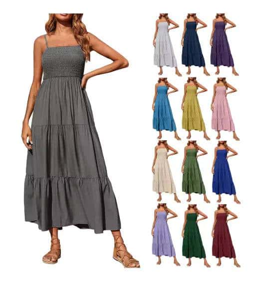 Multi-Layer Chiffon Swing Dress - Di Supremo