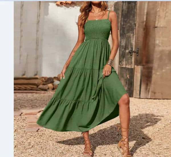 multi-layer chiffon swing dress - di supremo