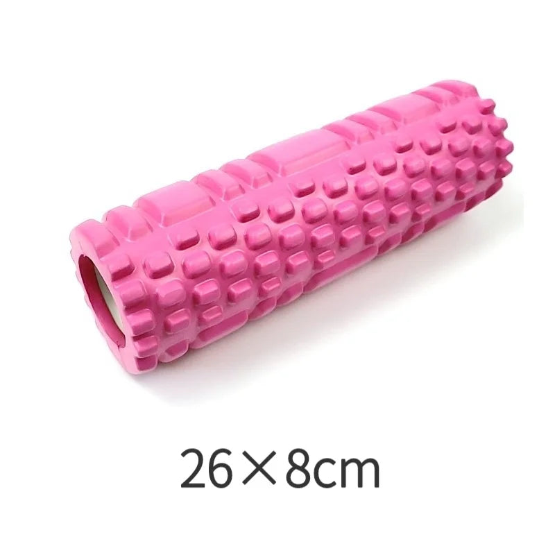 foam massage roller – hollow yoga column for muscle relief & rehab - di supremo