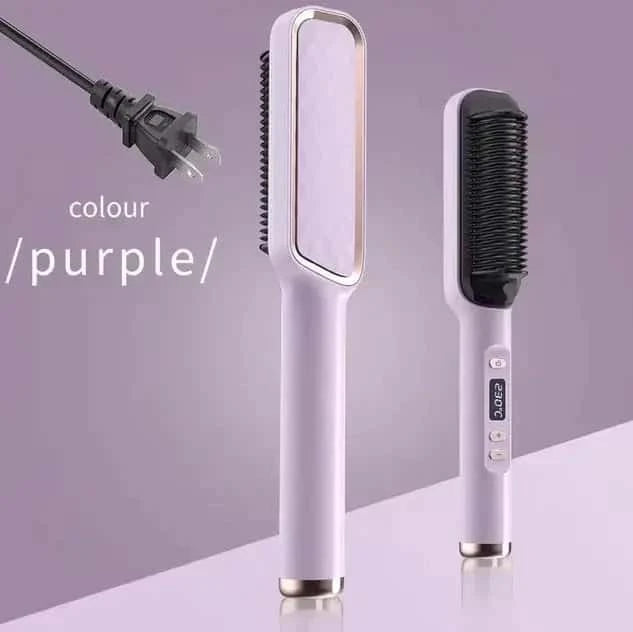 Multifunction Electric Hair Straightening Comb My Shop Saver
