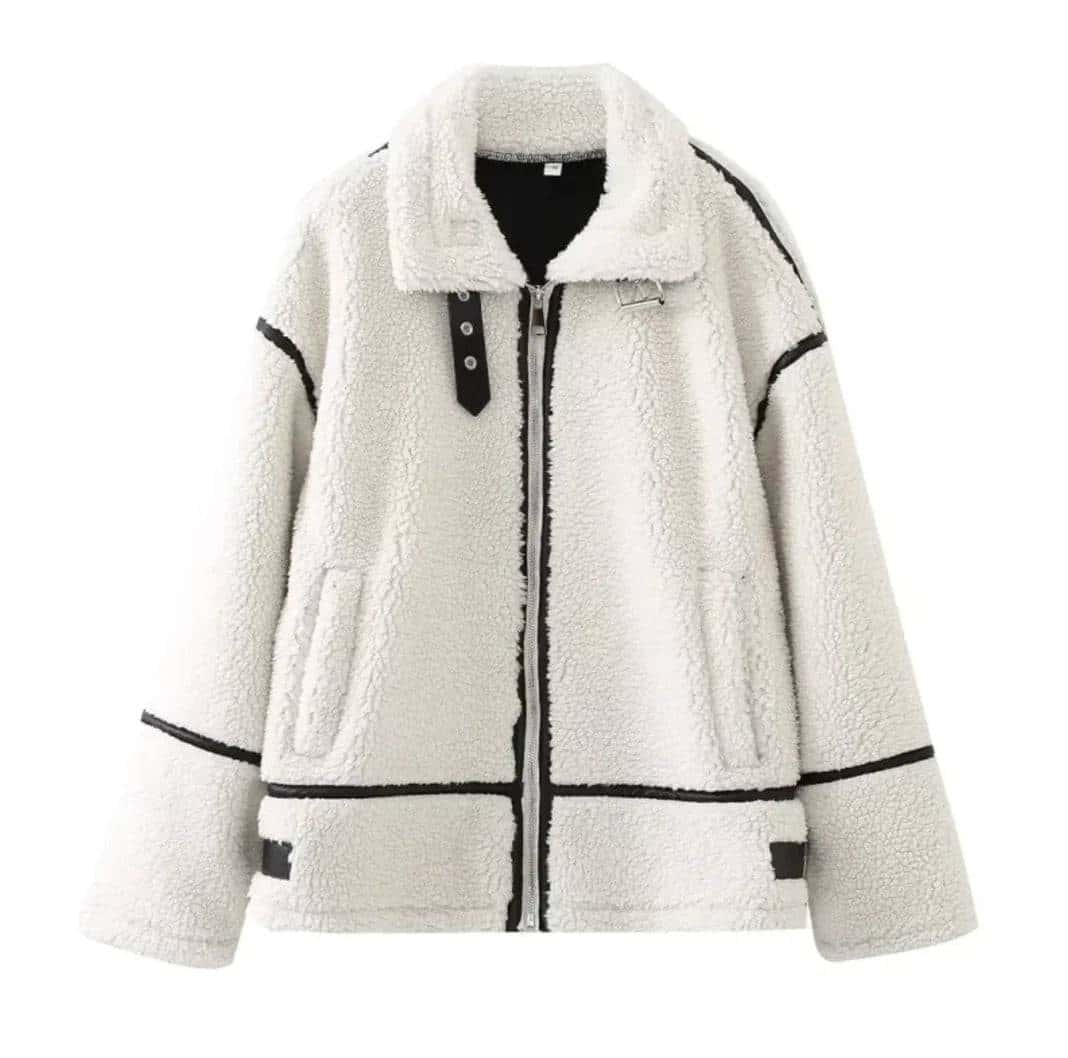 women's patchwork lambswool jacket - di supremo