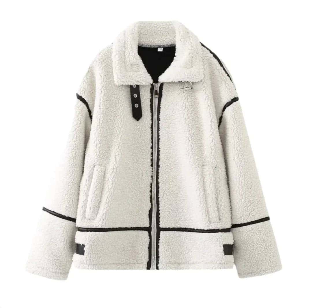 women's patchwork lambswool jacket - di supremo