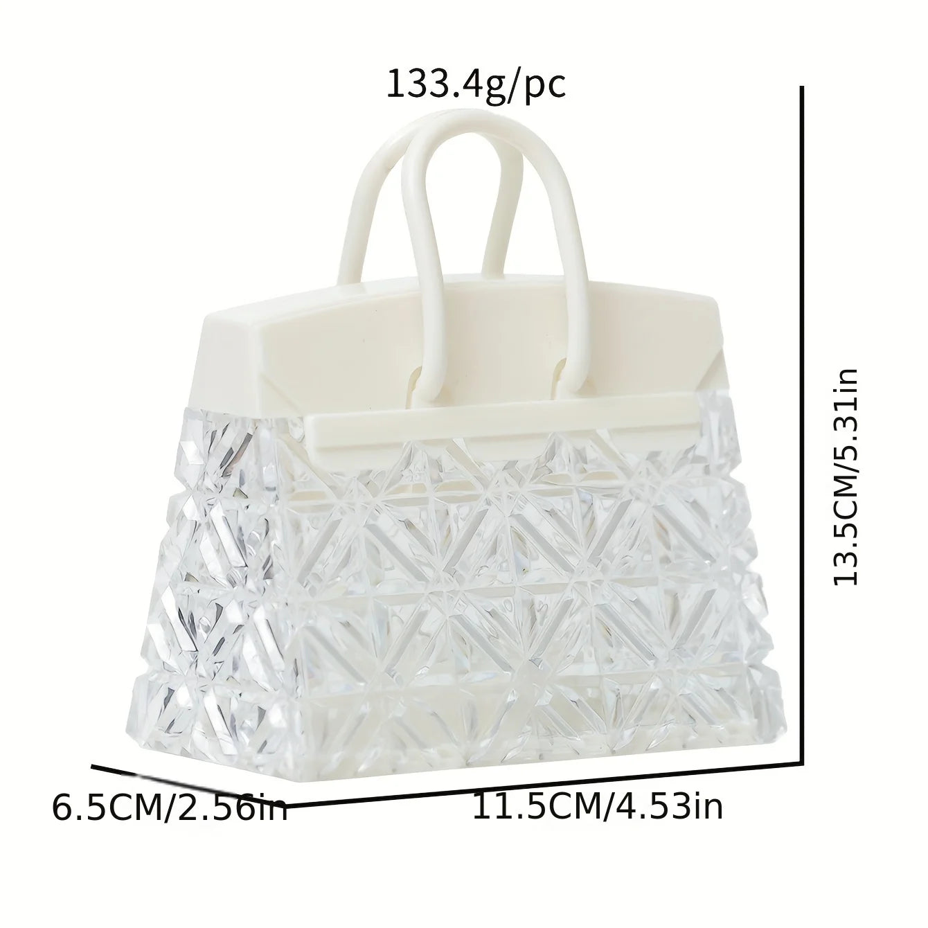 handbag-shaped led table lamp - di supremo