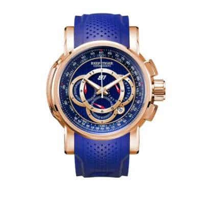 rt designer sport rose gold  watches for men - di supremo