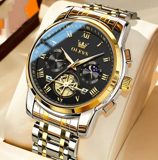 waterproof quartz watch for men - di supremo