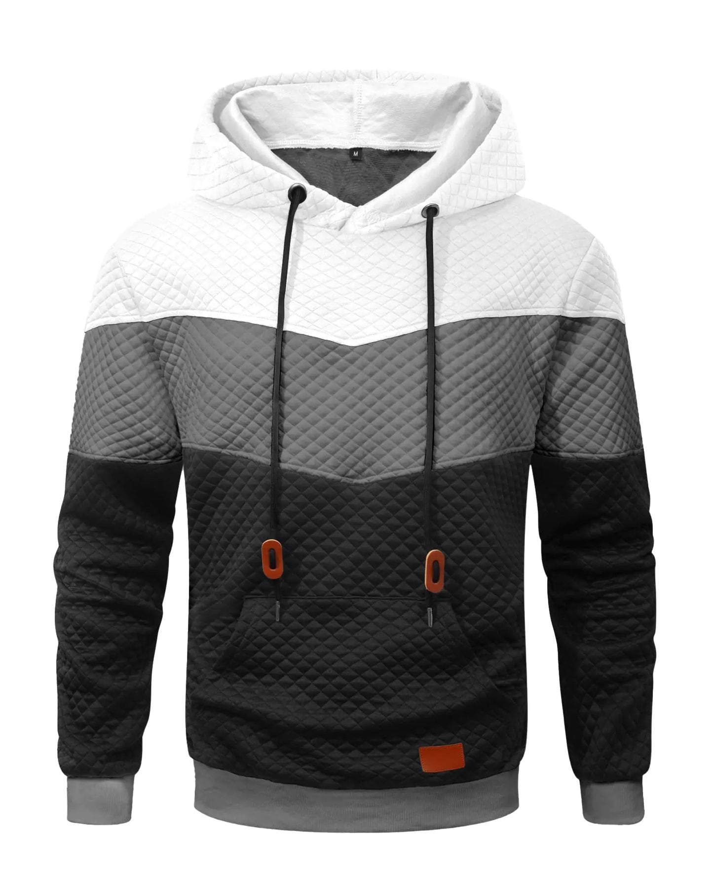 men's color block hoodie – stylish & comfortable pullover - di supremo