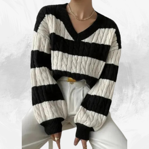 lazy loose knitted sweater - di supremo