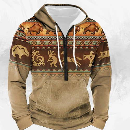 retro zipper sweater - di supremo