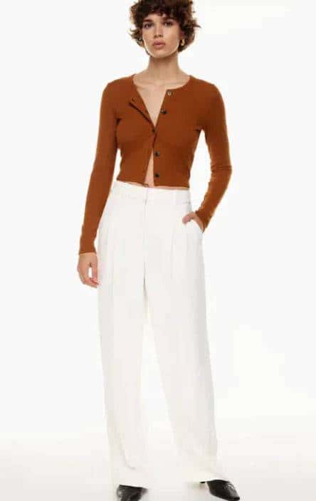 high waist straight trousers - di supremo