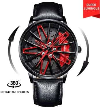 360° rotate wheel watches for men - di supremo