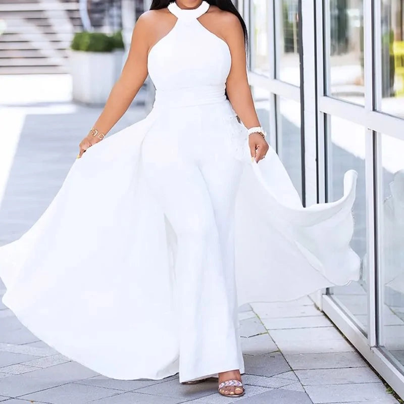 Wide Leg Pants Jumpsuit - Di Supremo