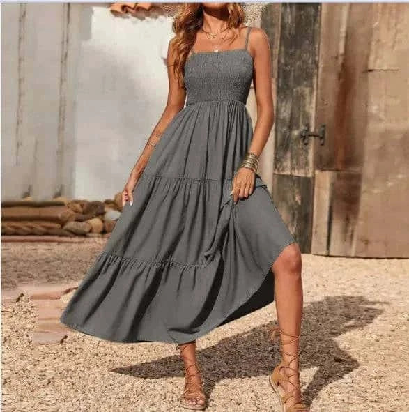 multi-layer chiffon swing dress - di supremo
