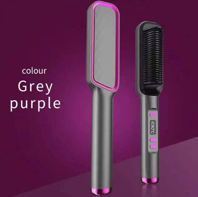 multifunction electric hair straightening comb my shop saver