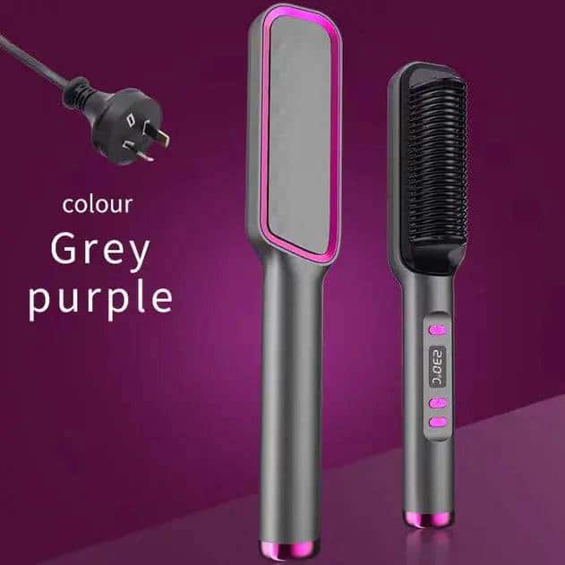 multifunction electric hair straightening comb my shop saver
