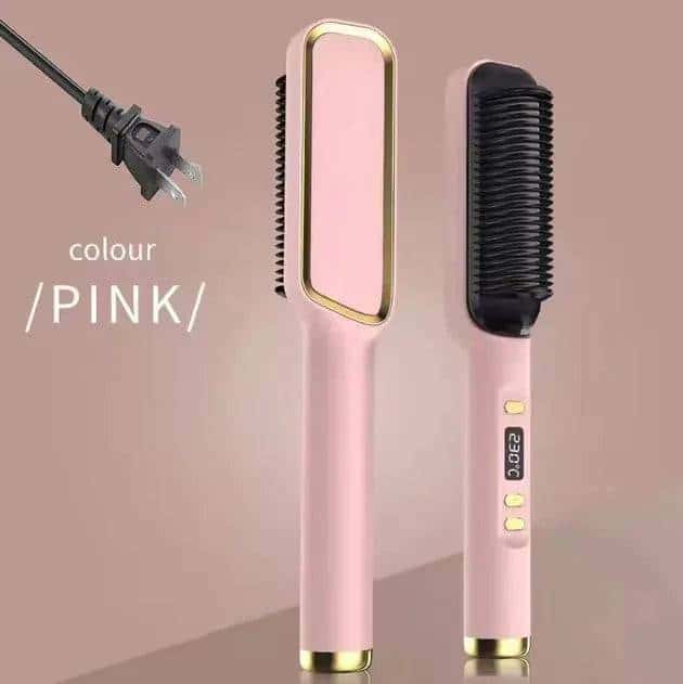 multifunction electric hair straightening comb my shop saver