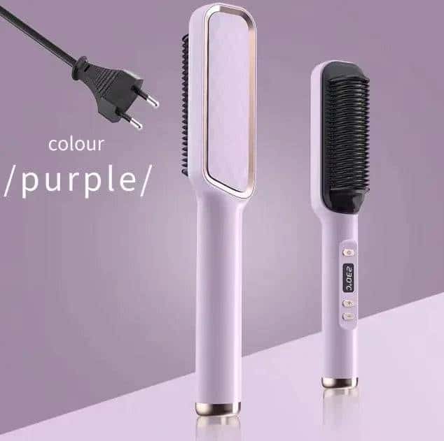 multifunction electric hair straightening comb my shop saver