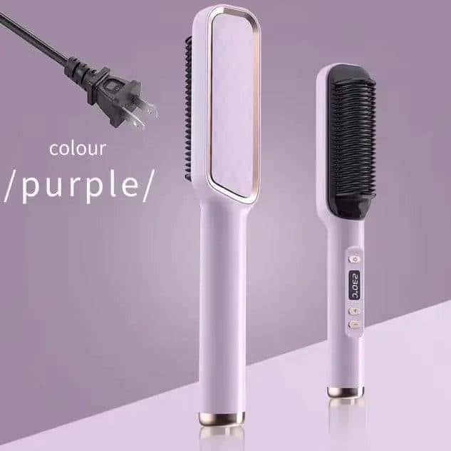 multifunction electric hair straightening comb my shop saver