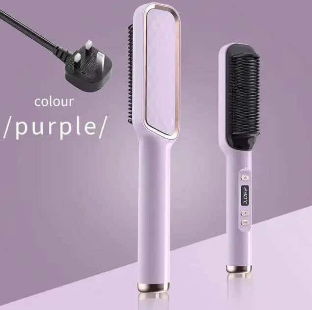 multifunction electric hair straightening comb my shop saver